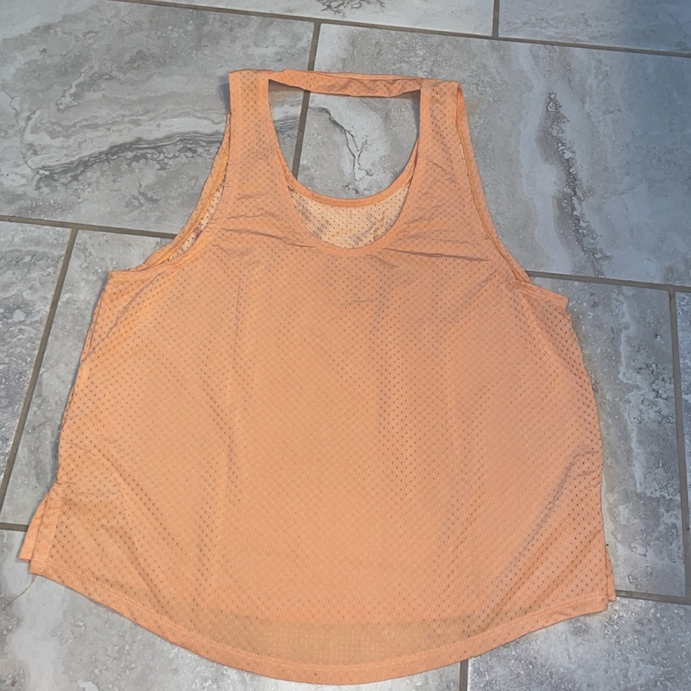 Nike Orange Dri-Fit Tank - Picture 2 of 2